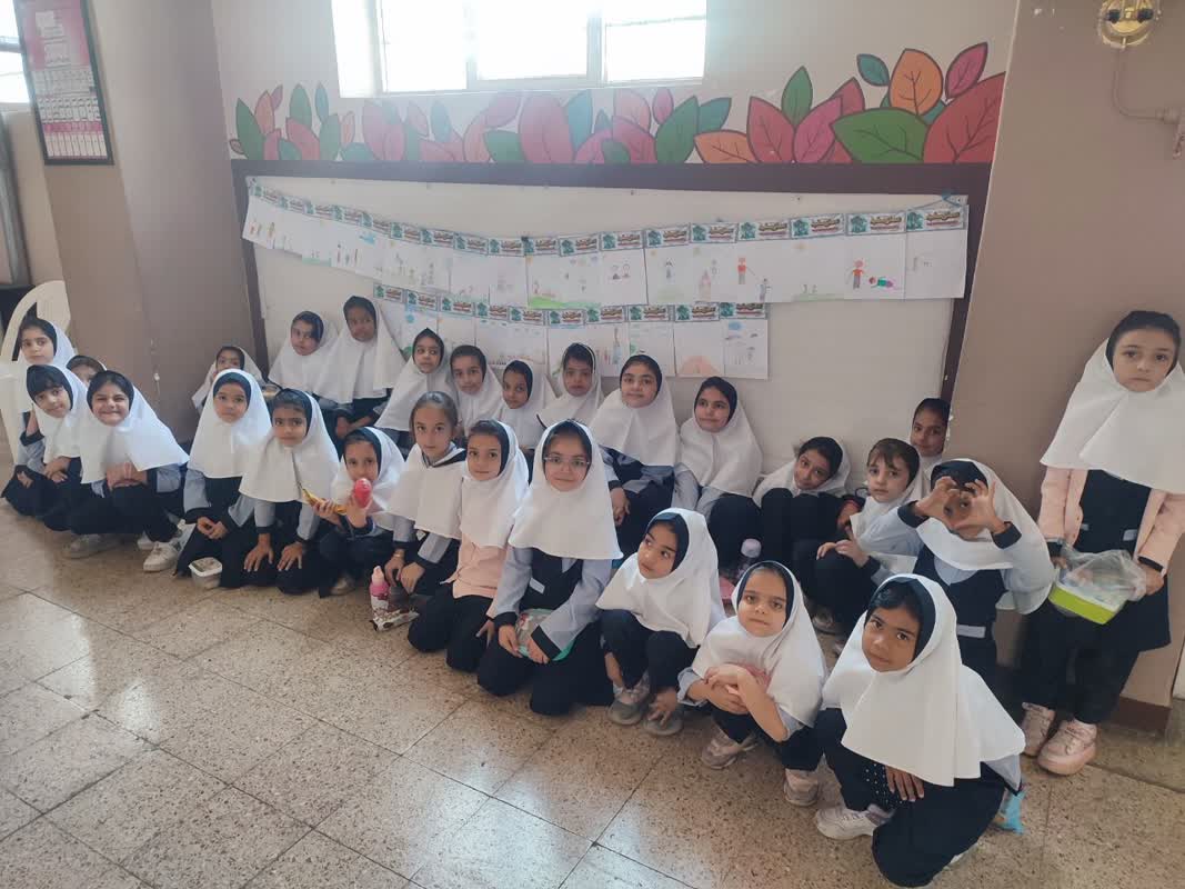 نقاشی بچه ها برای روز عصای سفید