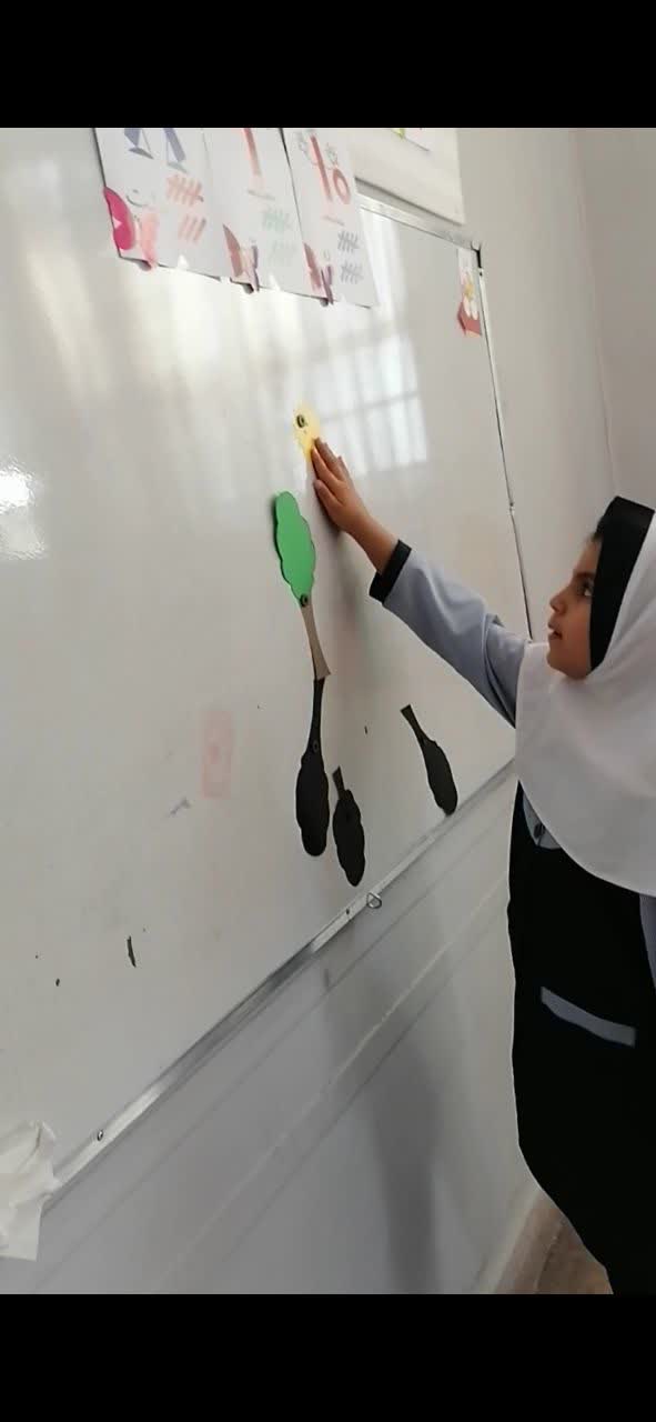 کار کردن دانش آموزان با ابزار و توضیح و تکرار درس علوم تدریس داده شده