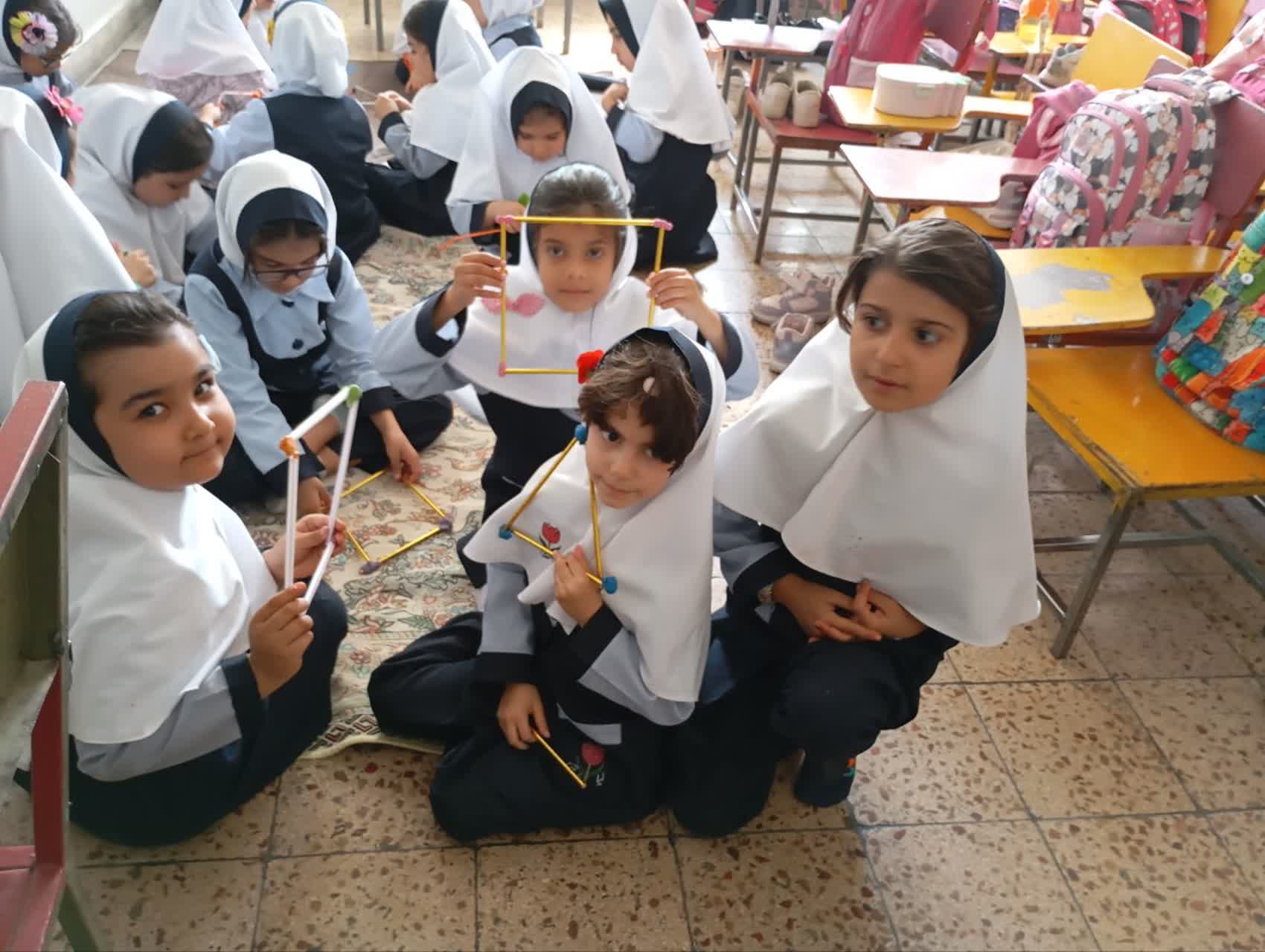 آموزش شکل های هندسی آشنایی با گوشه وضلع شکل های هندسی